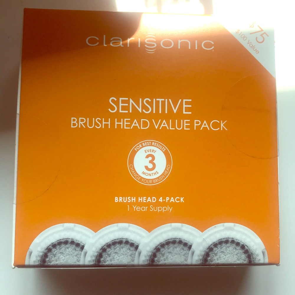 Clarisonic sensitive brush head 4 packs